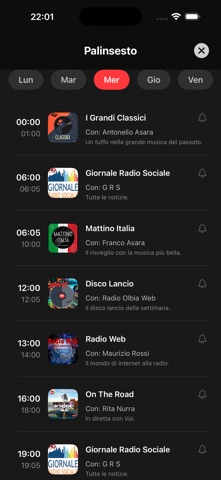 Radio Olbia Web screenshot