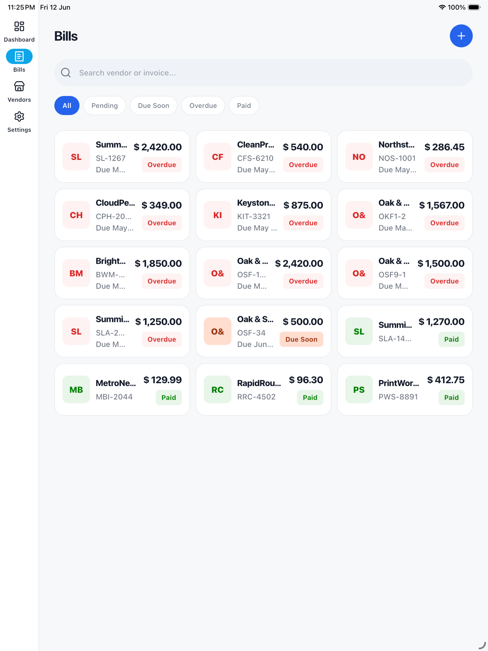 Bill Tracker- PayTrack Vendor screenshot 10