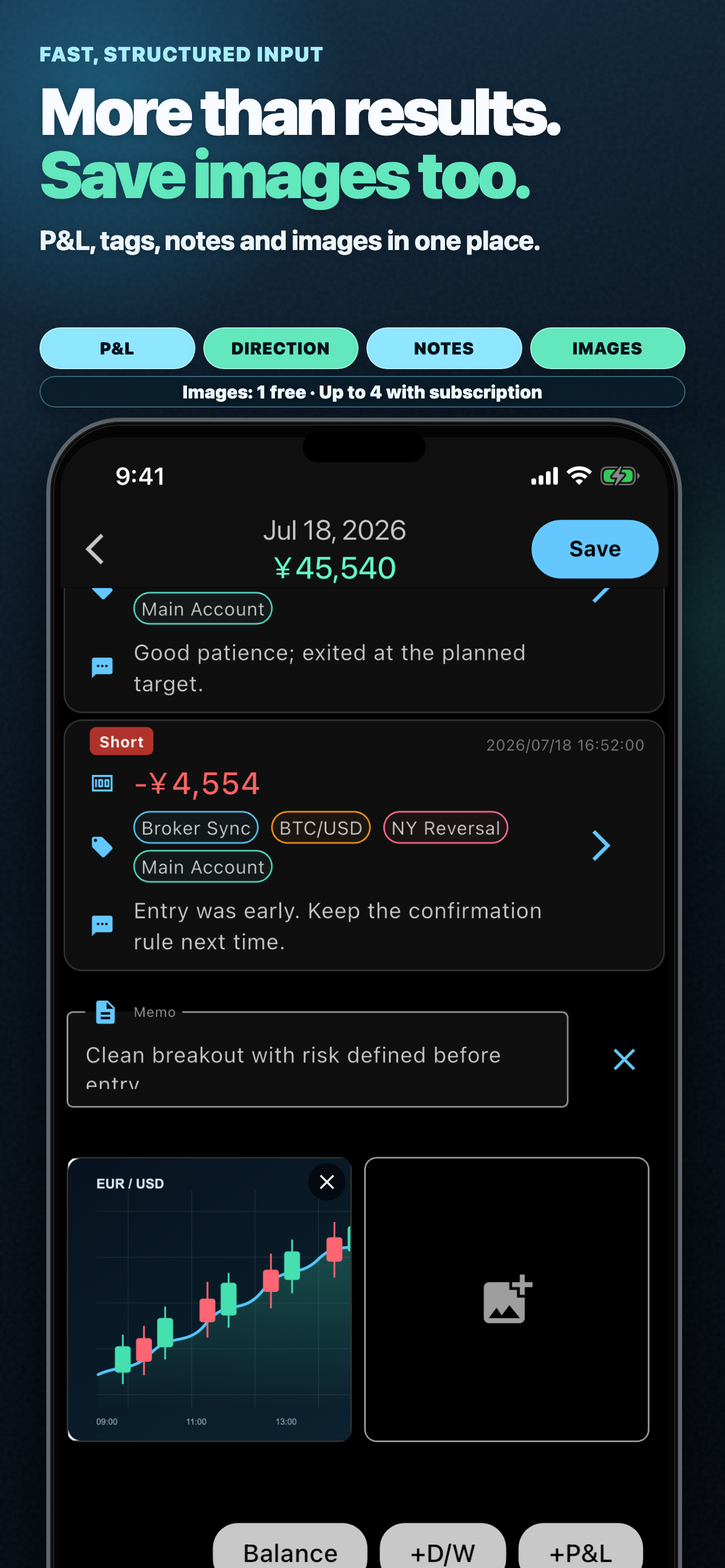 Trade Memo - Investment Log screenshot 6