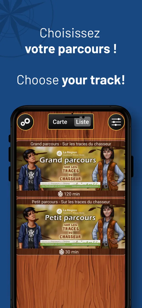 Screenshot #2 pour Sur les traces du chasseur