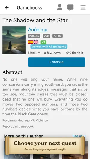 Gamebook Store - RPG books screenshot 3
