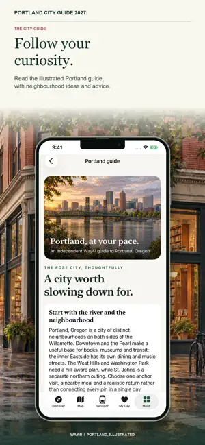 Portland Guide and Subway map screenshot 2