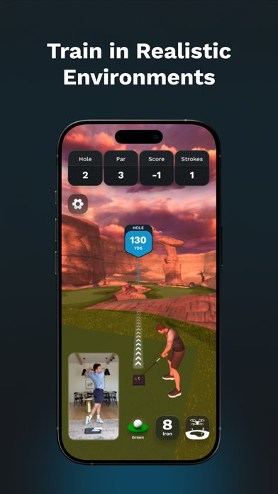 Golf Daddy: Golf At Home iPhone screenshot 7 - Games app