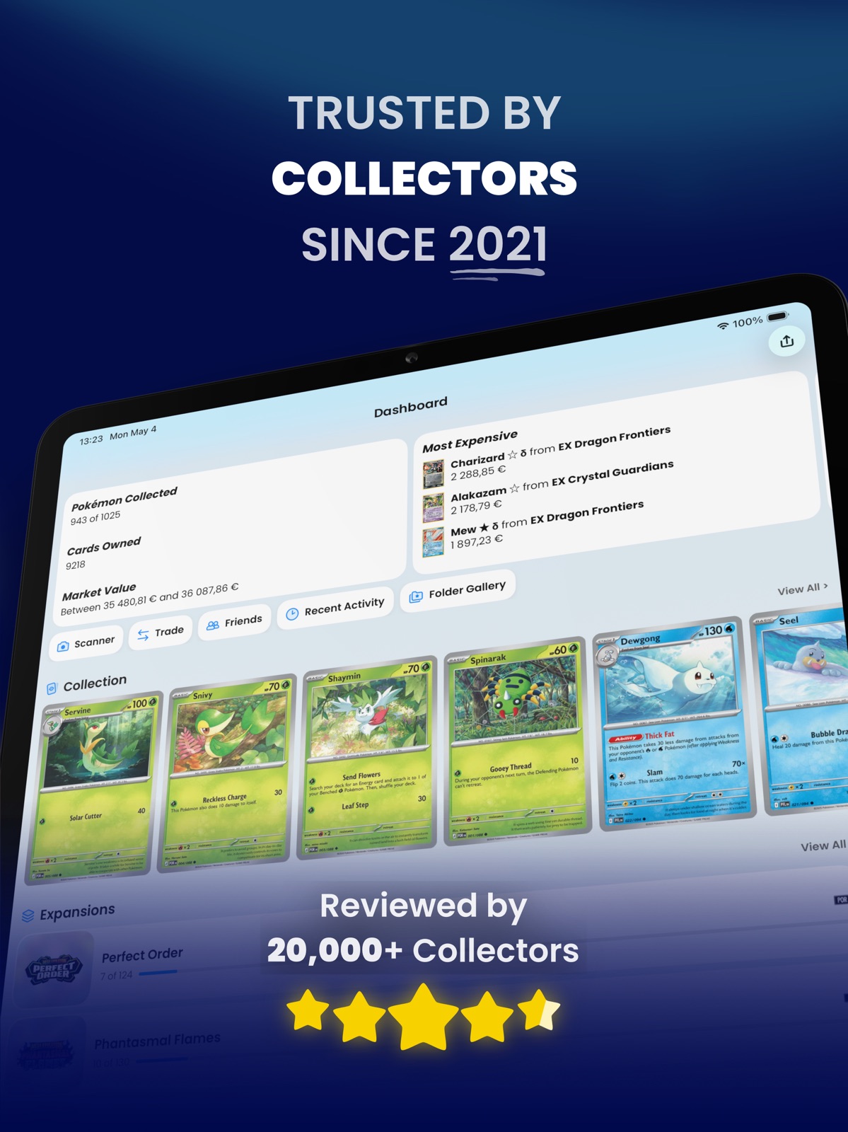 Dex - for TCG Collectors ipad screenshot 1
