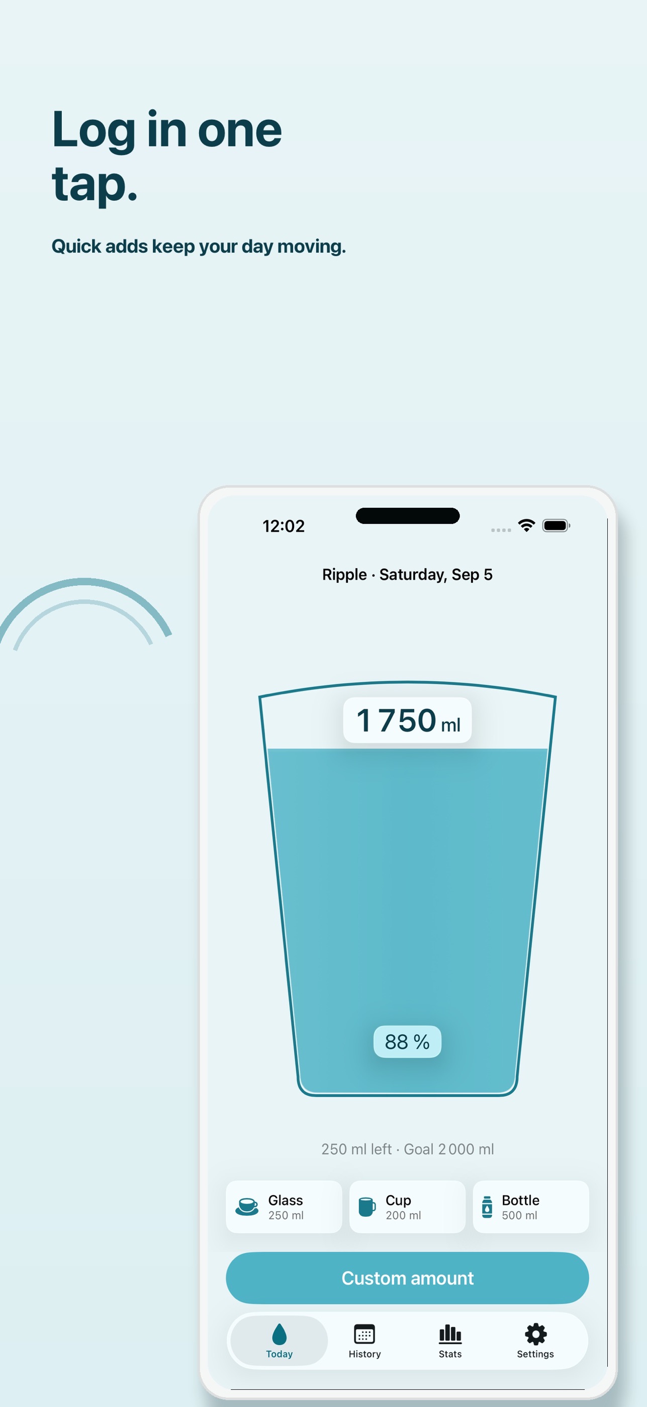 Screenshot 2 of Ripple – Water Tracker