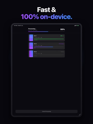 ClearStatus: Crispy Crisp iPad screenshot
