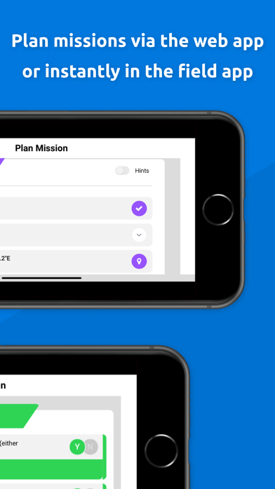 FlyFreely Field App Screenshot