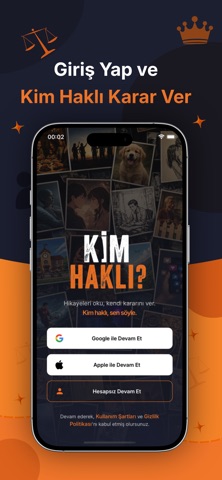 Kim Haklı? iPhone screenshot