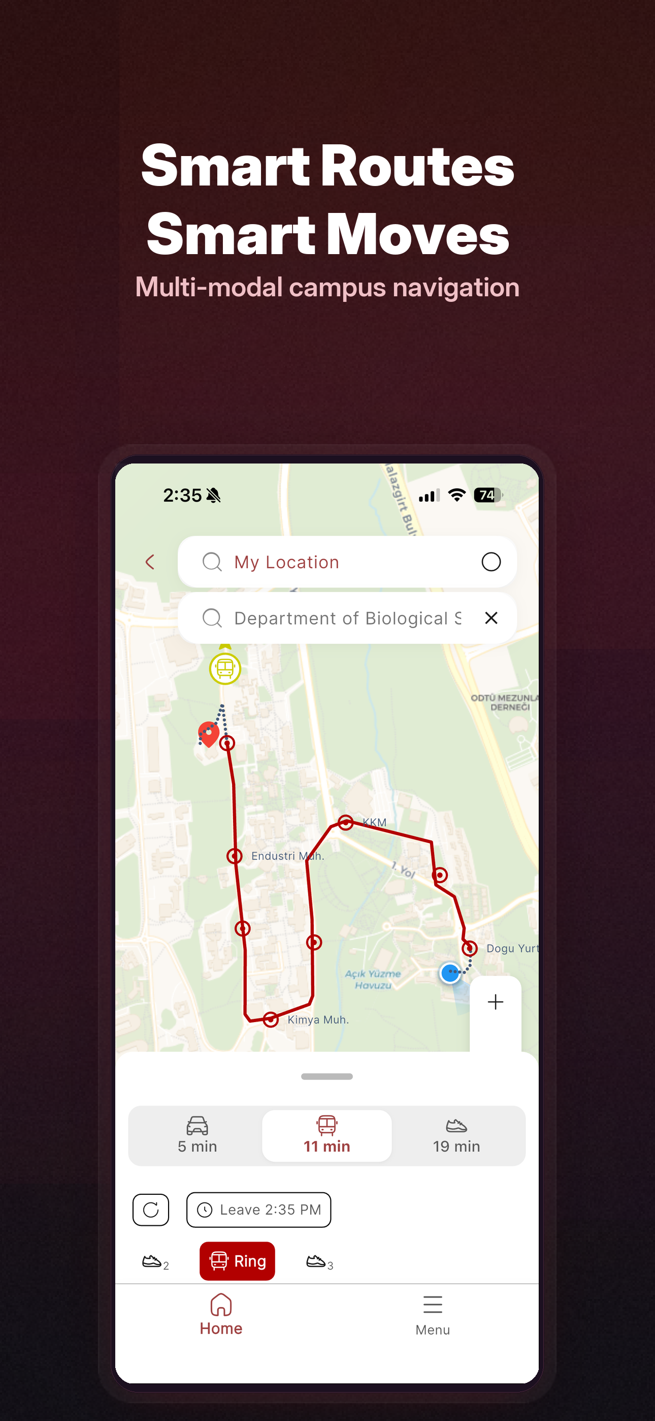 METU App screenshot 3