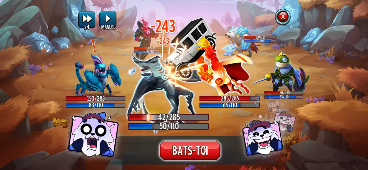 Monster Legends - RPG game iOS Mod IPA screenshot 2 - iOS game interface
