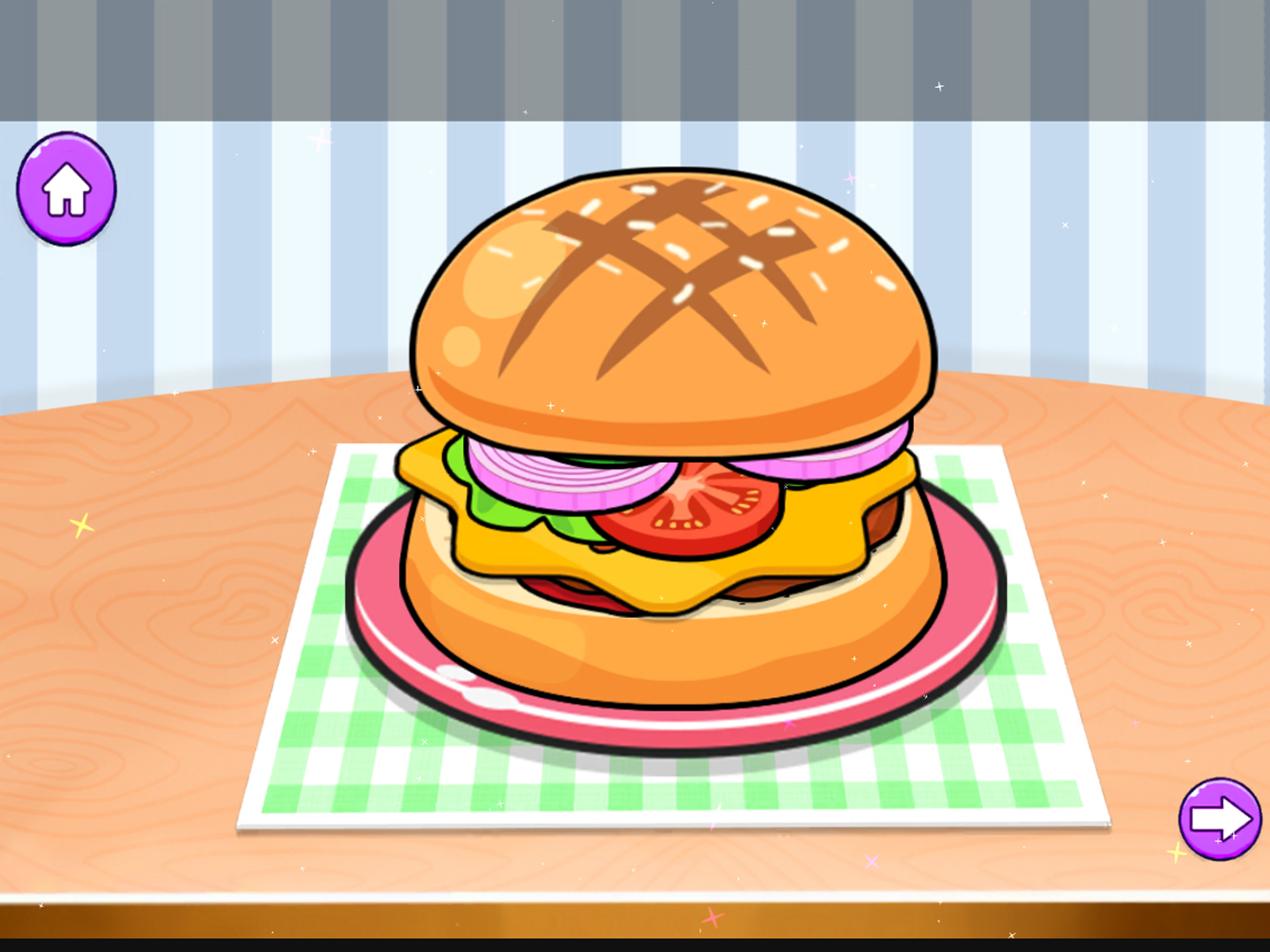 Kitchen Set Cooking Game