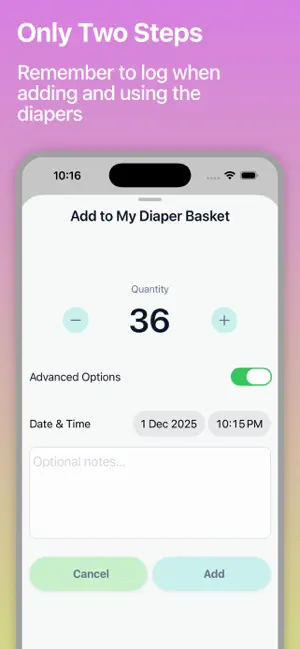 Diaper Tracker & Reminder screenshot 4