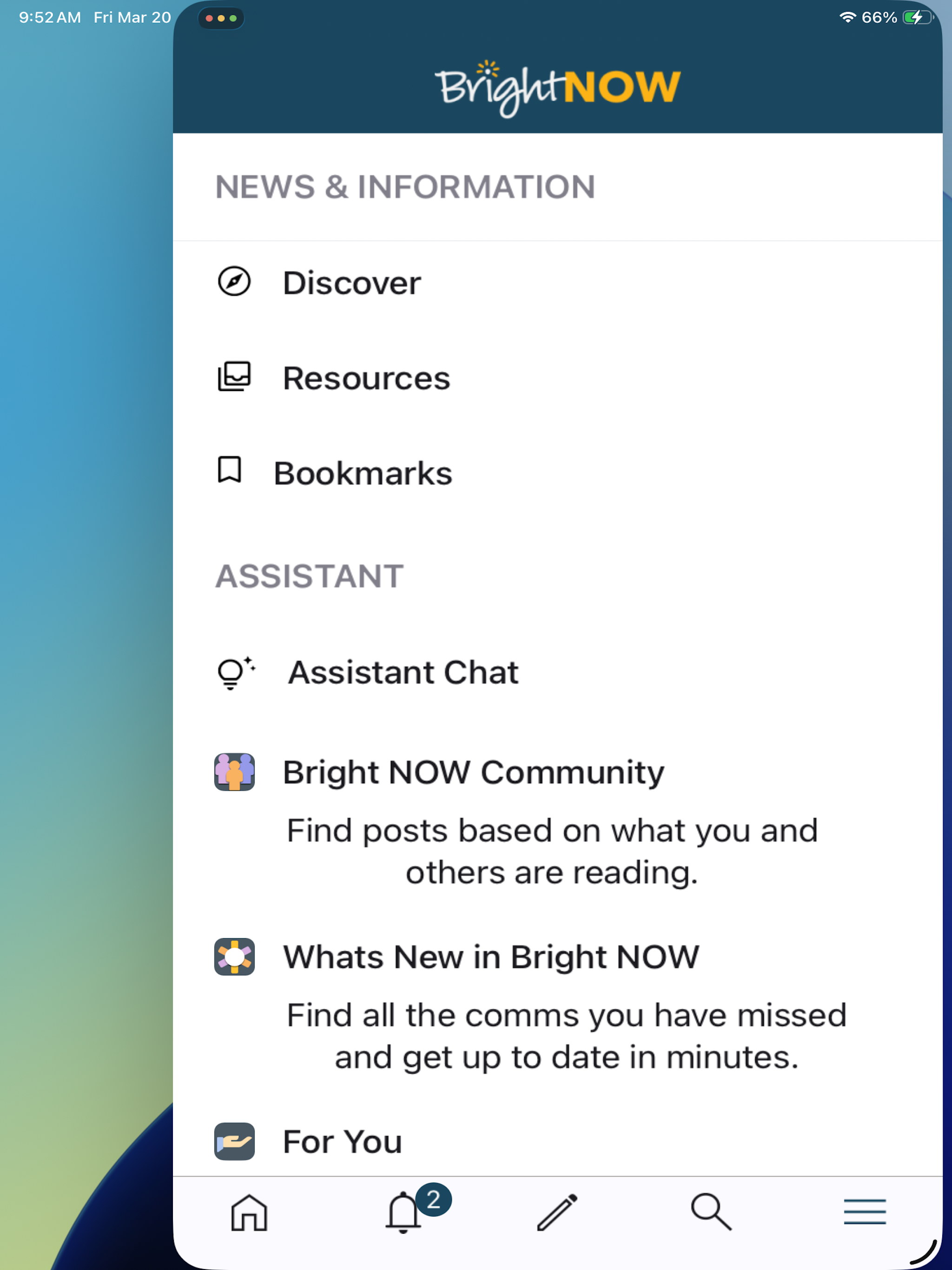 Bright NOW