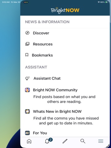 Bright NOW iPad screenshot