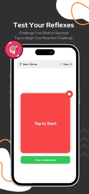 ReactionIQ: Reflex, Focus & IQ screenshot 1