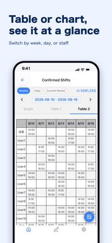 One-Tap Shifts Screenshot 6 of 6