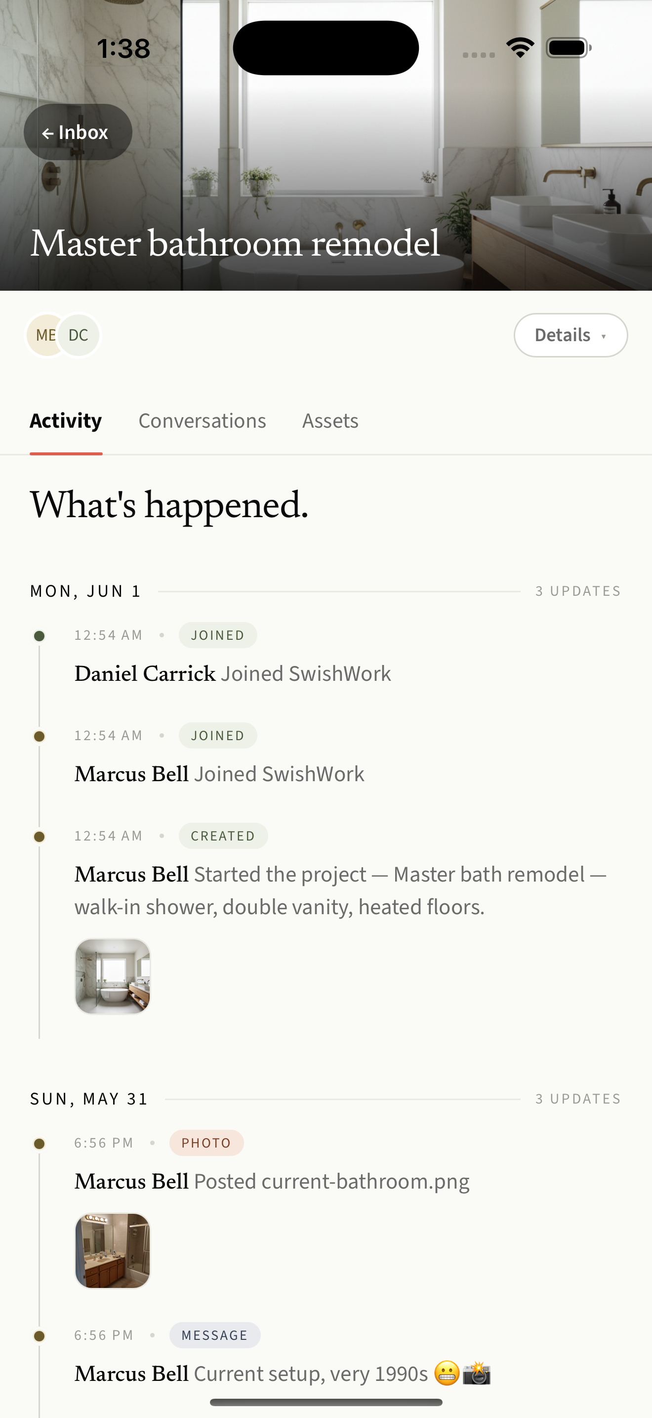 SwishWork screenshot 3