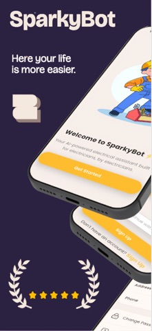 SparkyBot screenshot