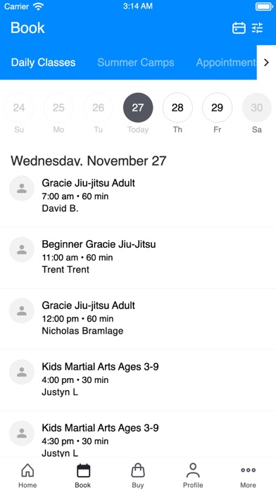App screenshot