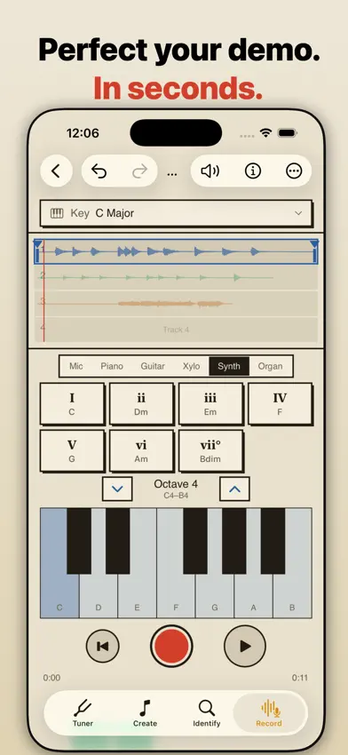 Songwriter's Calculator screenshot 1