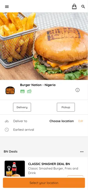 Burger Nation Nigeria screenshot 1