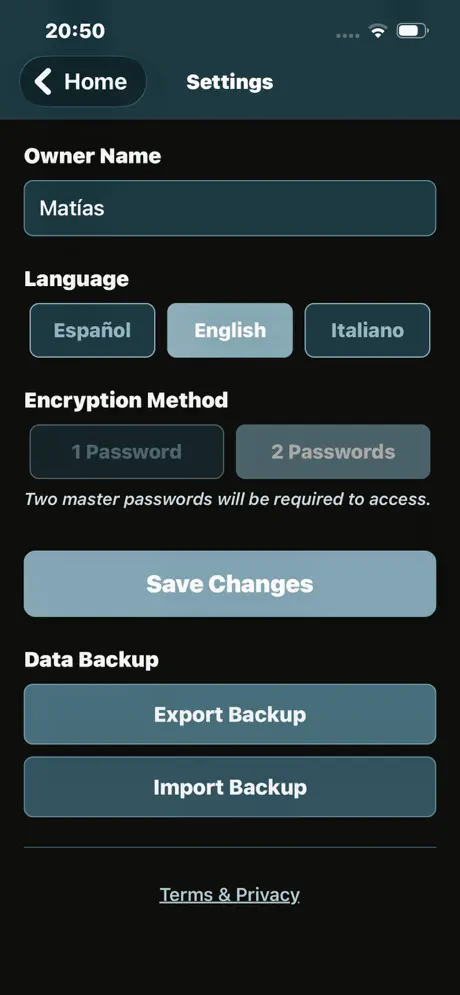 Bunker Note screenshot 2