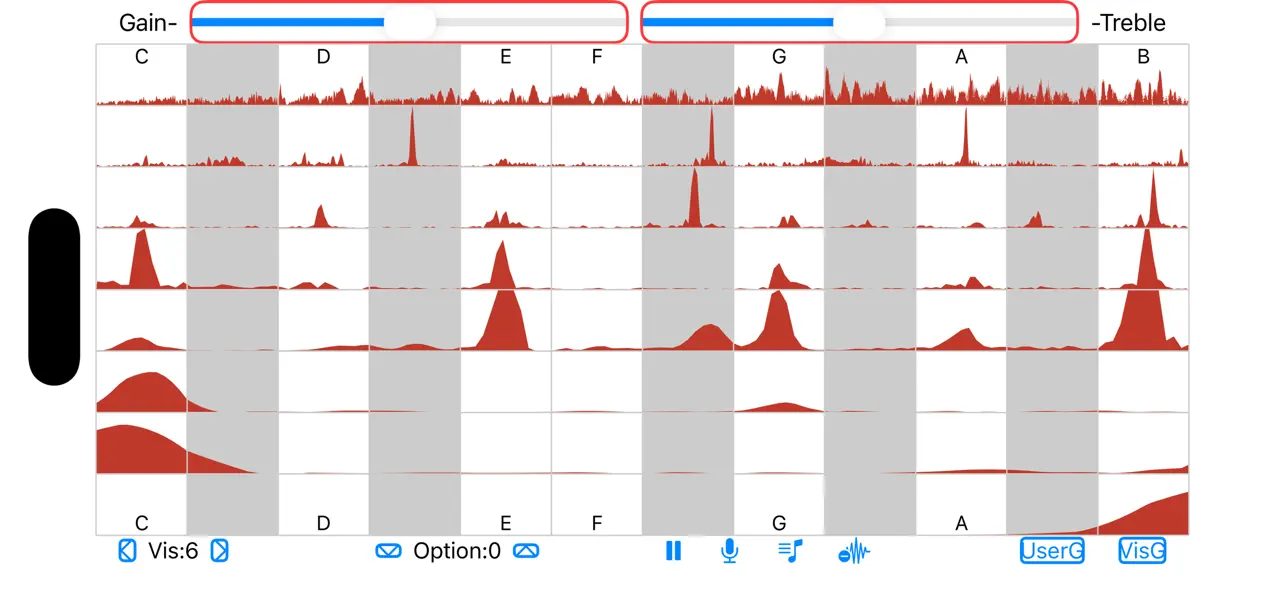 Screenshot #3 pour MuVis - Music Visualizer