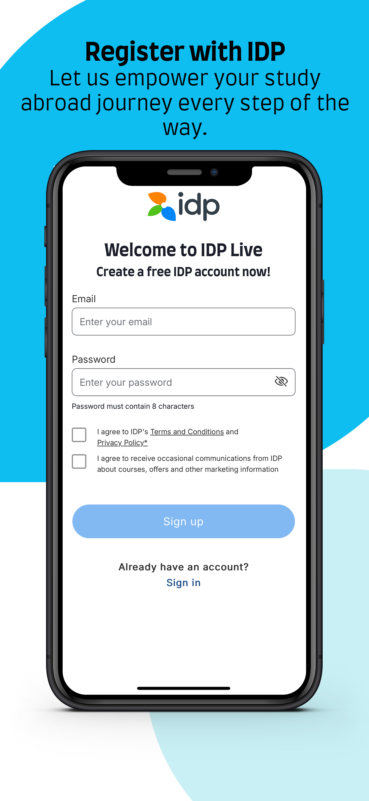 IDP Live – Study Abroad