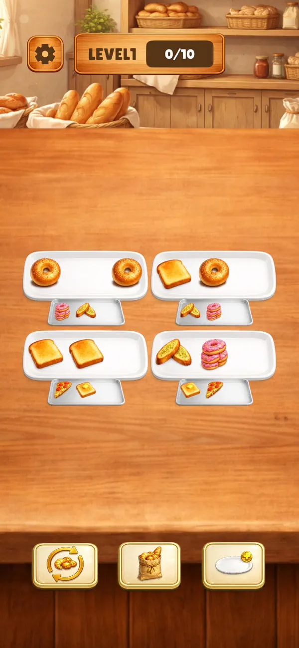 #1. SortBakery (iOS) By: DAICHI ANDO
