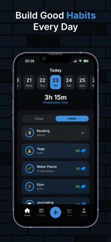 Telos – Focus & Habit Tracker Screenshot 2 of 5