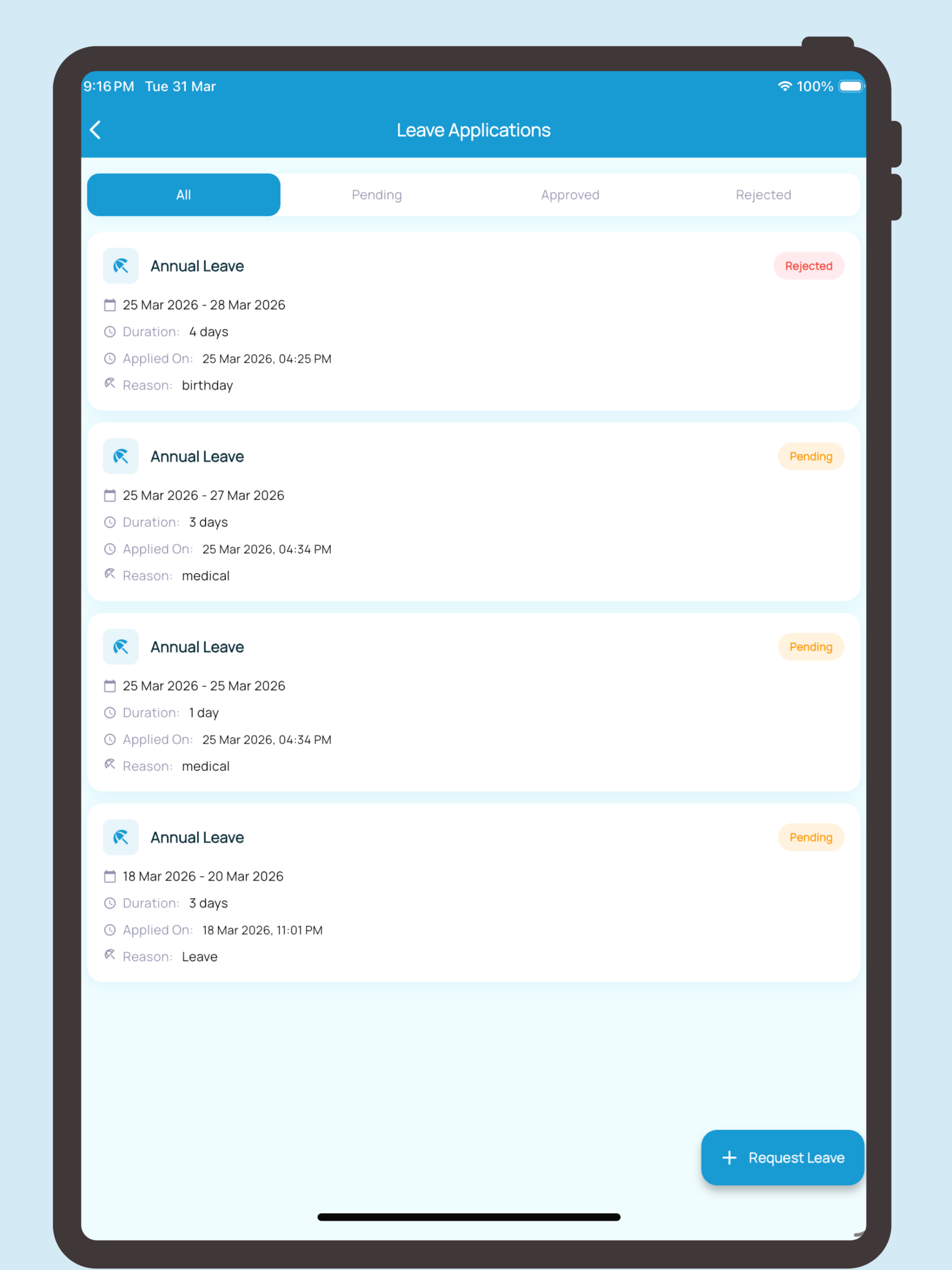 Tracblu HR