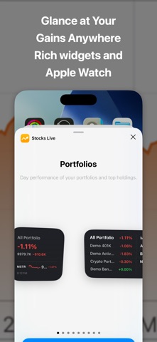 Stocks Live + Dividend Tracker Screenshot 8 of 10