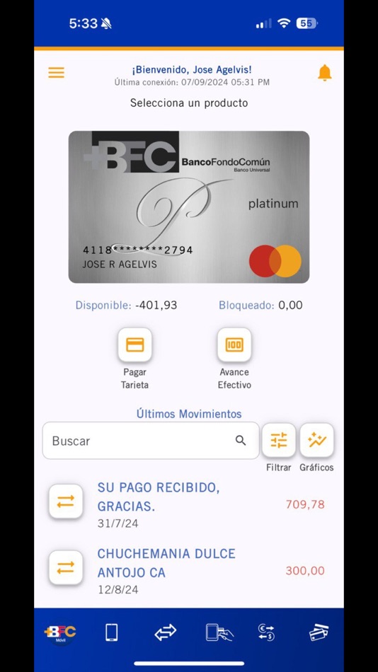 #8. BFC Móvil (iOS) Podle: BFC Banco Fondo Comun C.A. Banco Universal