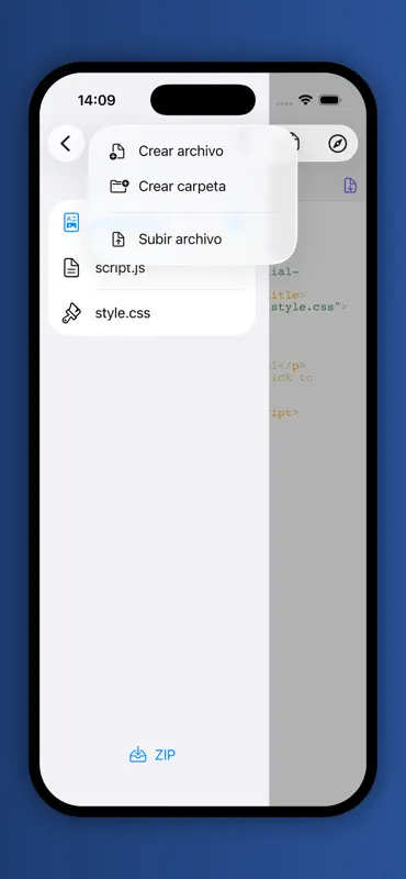HTML Runner: Vista Web screenshot 4 of 5