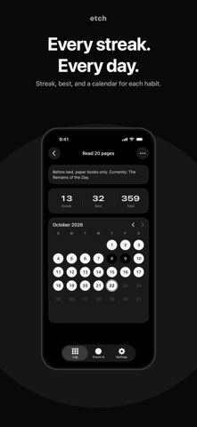 Etch - Habit Tracker Screenshot 5 of 7