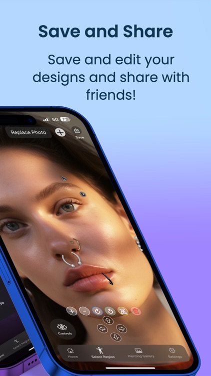 Piercing Simulator: Photo AI