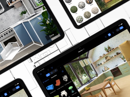 Live Home 3D Pro: House Design iPad app afbeelding 2