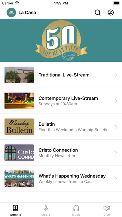 La Casa de Cristo Lutheran Screenshot