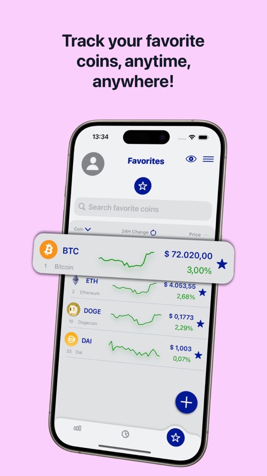 #5. Cryptofy | Crypto Tracker (iOS) 由: Giordano Menegazzi