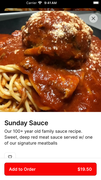 Sauce To Go iPhone screenshot 3 - Food & Drink app