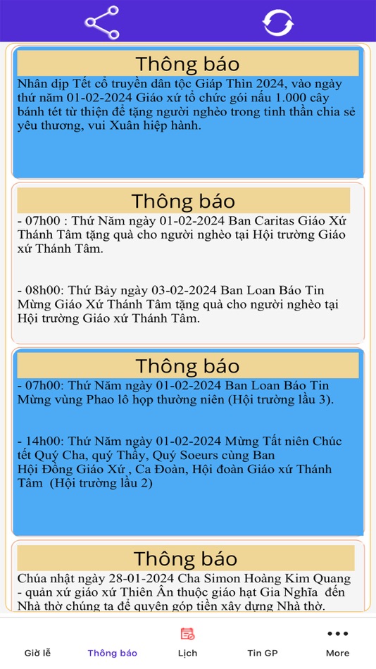 #3. Thông tin Giáo Xứ (iOS) Által: Thanh Vi Banh