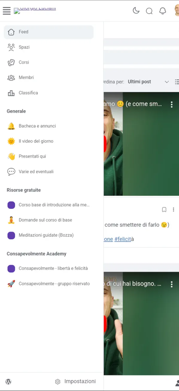 Screenshot #2 pour Giorgio Luciani Meditazione