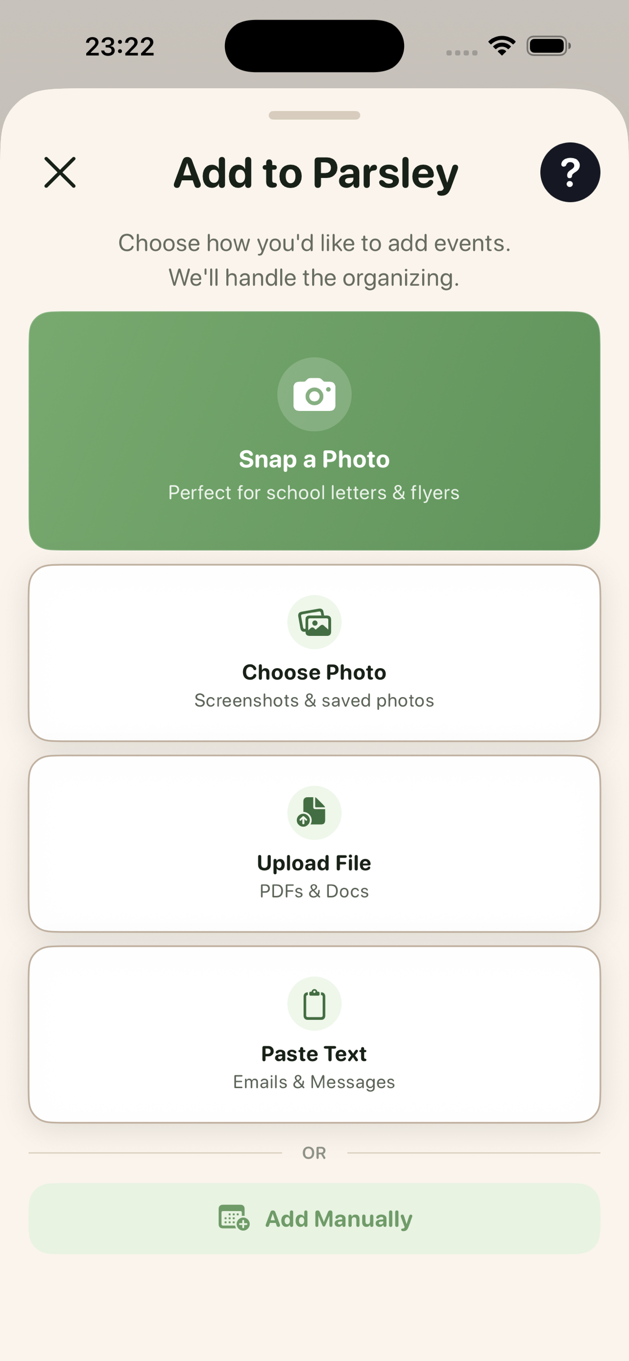 Parsley: Parent Planner screenshot 5