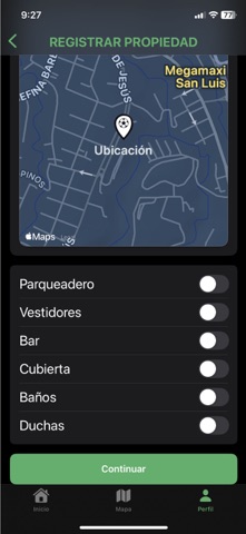 Field Finder screenshot