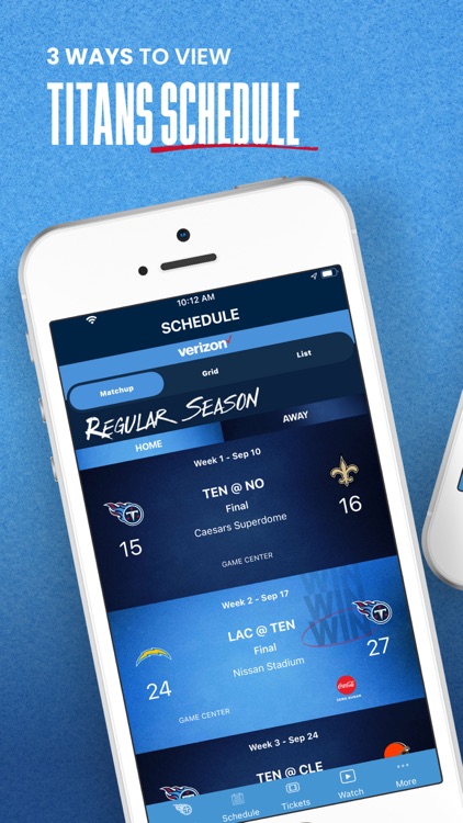 Titans + Nissan Stadium