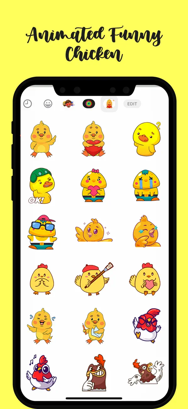 Screenshot #2 pour Animated Funny Chicken!