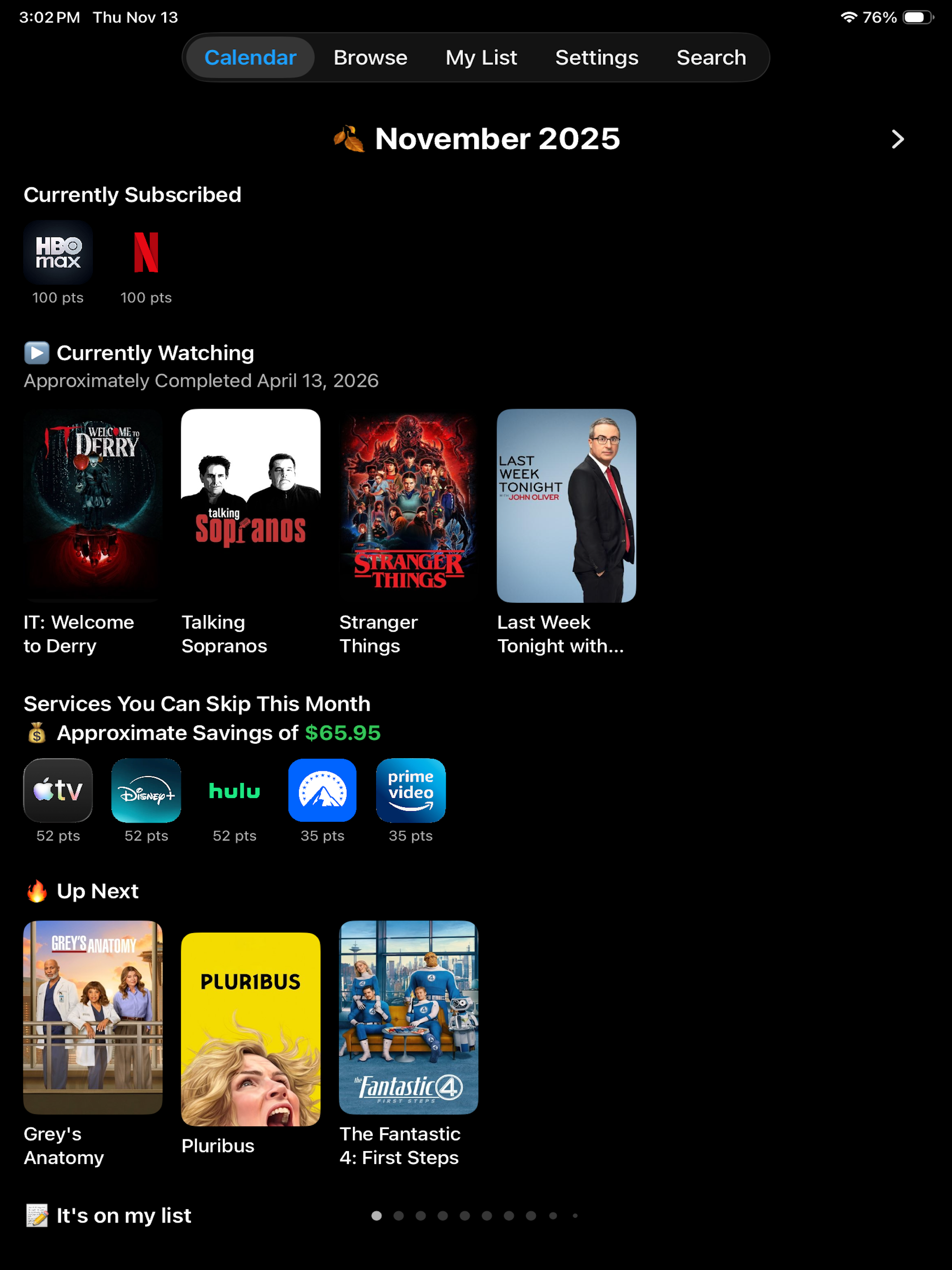 Switchlist - Smart Watchlist screenshot 6