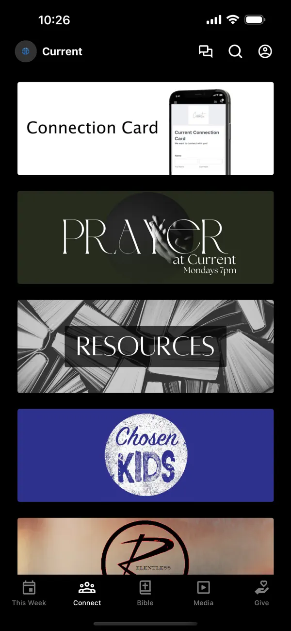 Screenshot #2 pour Current Church