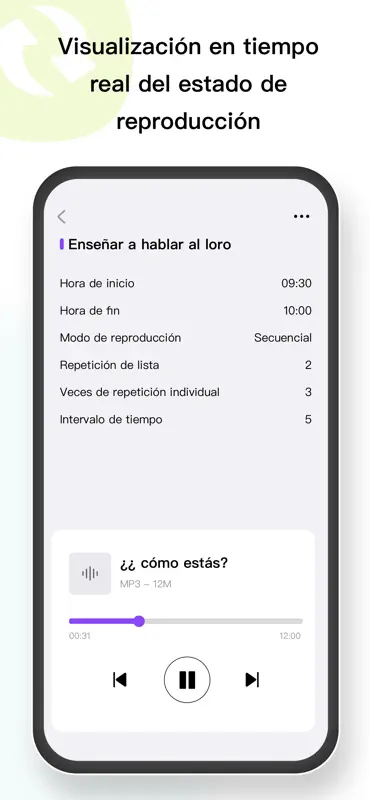 ParrotLoop:Reproducción bucle screenshot 6 of 6