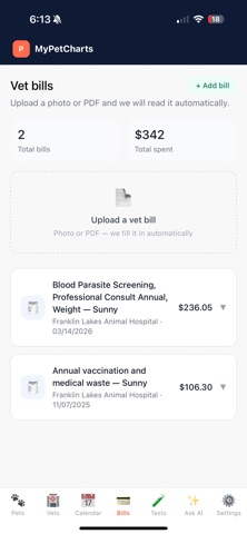 MyPetCharts Screenshot 4 of 6
